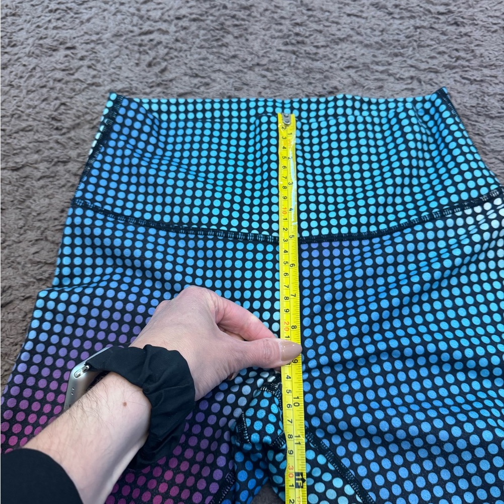 lululemon Wunder Under Pant III Full On Luon Cosmic Dot Leggings Size 8 $98 - Picture 4 of 8